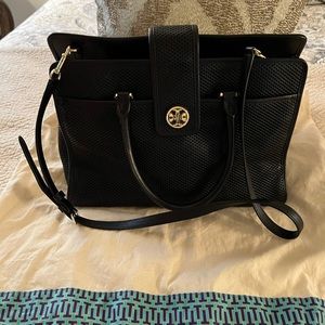Tory Burch Black Leather Handbag